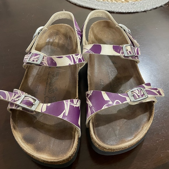 Birkis by Birkenstock 39 250 L8 M6 Womens Size 8 Purple - Picture 1 of 13